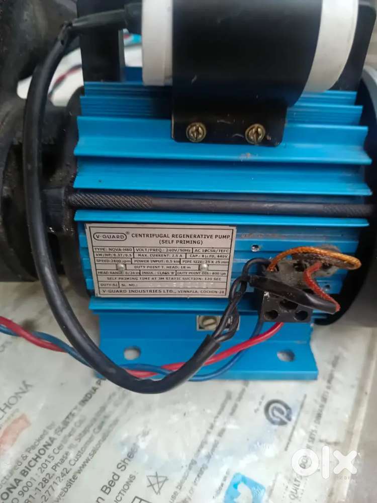 Centrifugal pump V Guard 1hp in very good condition