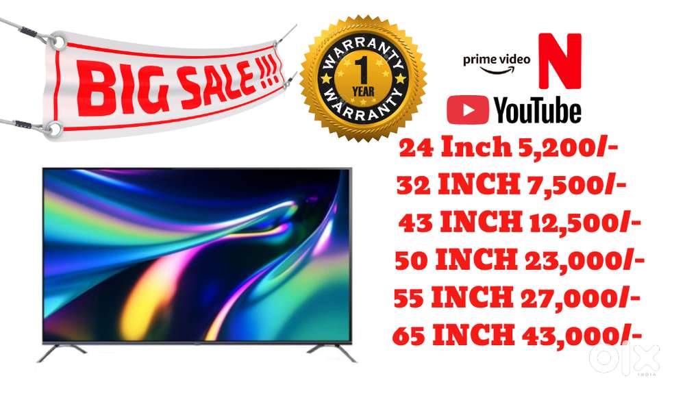 43 led tv sale offer