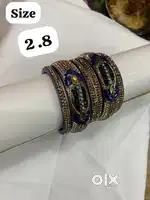 Fancy stone bangles