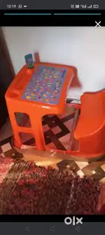 Study Table with attached chair