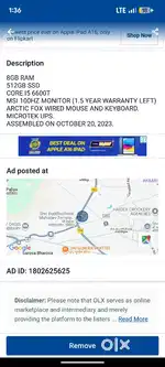 Assembled PC for sale