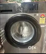 20 days used brand new samsung front load 9 kg washing machine bespoke