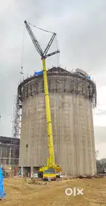 LIEBHERR 160 TON TYRE MOUNTED CRANE