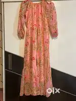 Pink gown women( size L )