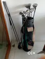 Complete golf set with 13 golf graphite clubs for right handed player