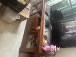 Teak wood TV unit