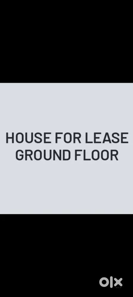 House for lease