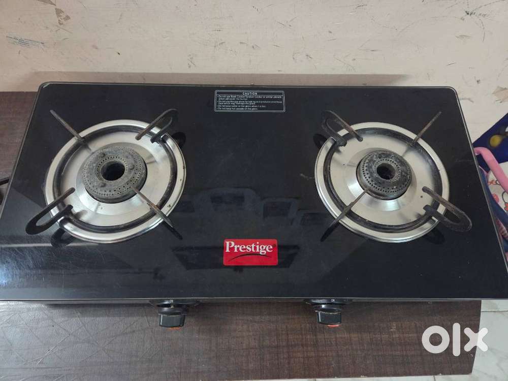 Prestige Glass top gas stove