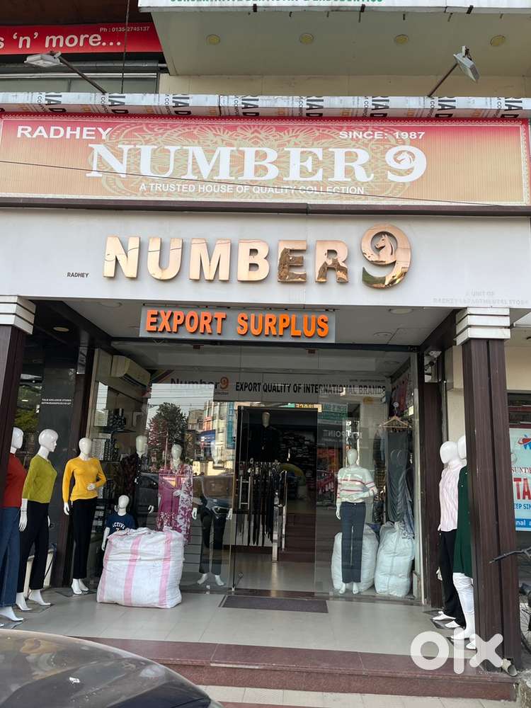 Number 9 staff