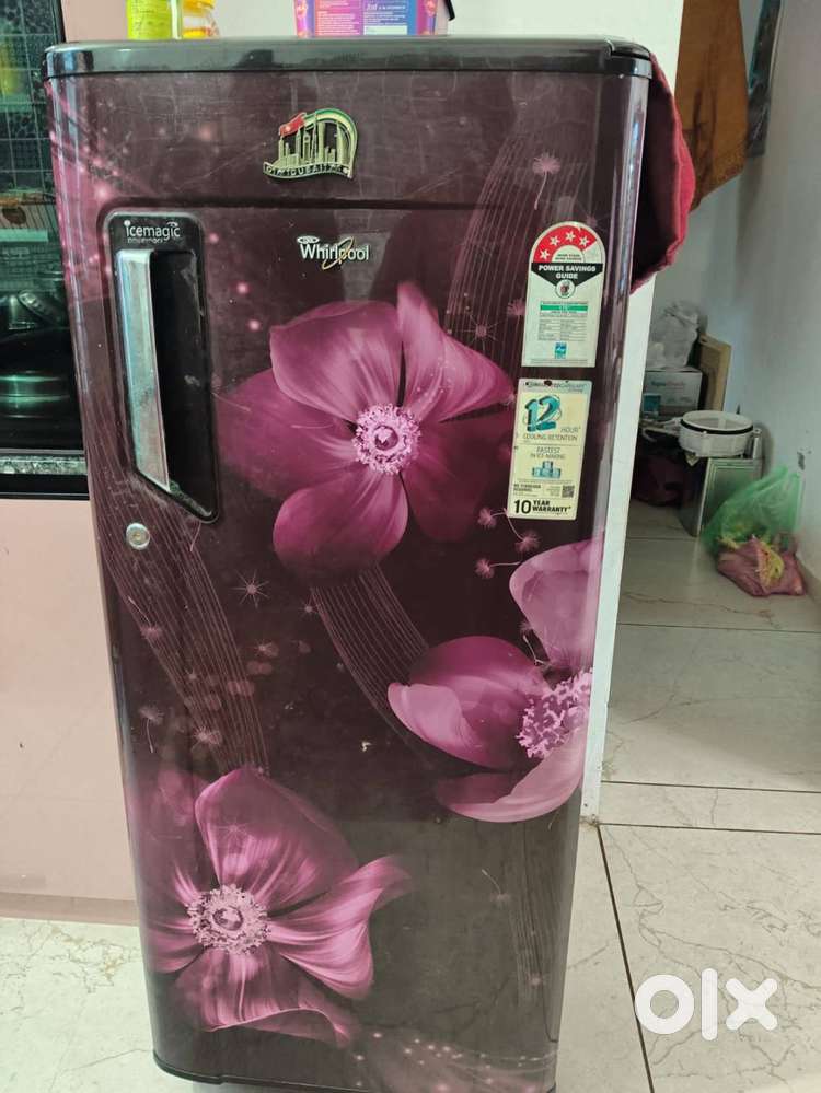 Whirlpool 215 Liter Fridge, 6 Years old, In perfect working condition