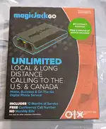 Magicjack Go K1103 Digital Phone Service Device Unlimited Calls for