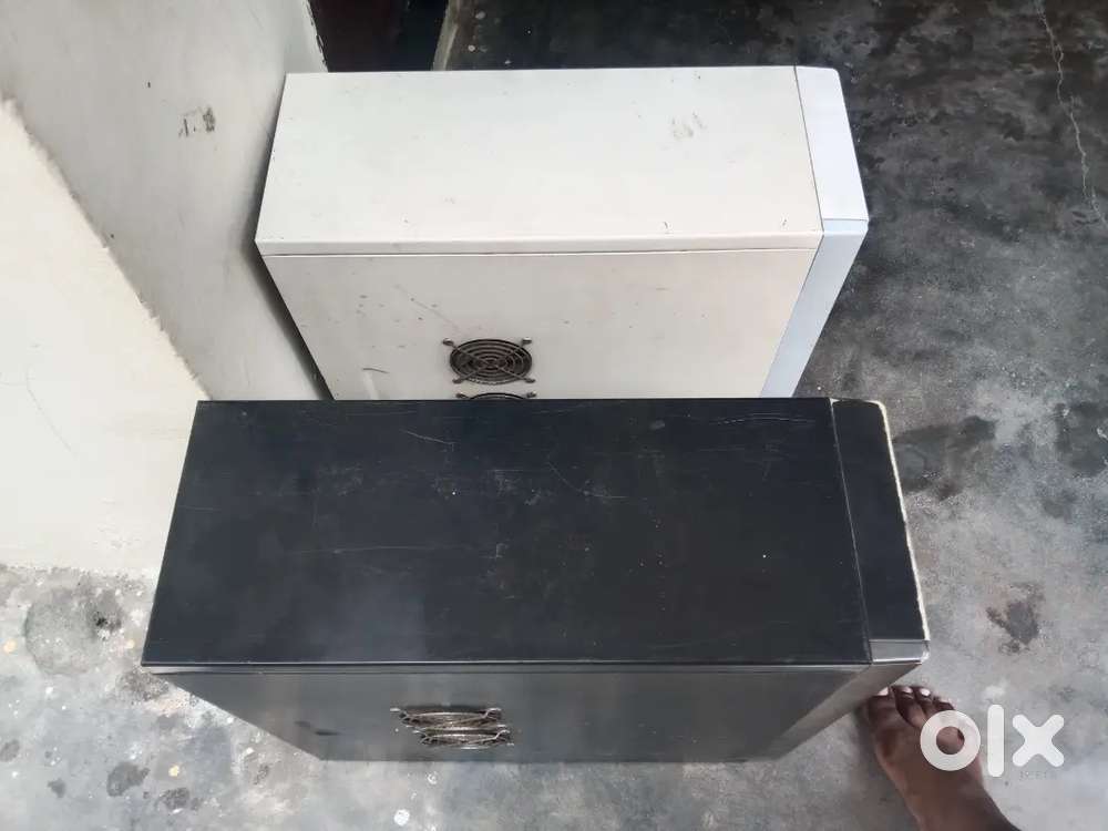 2 Computer strong cabinets only