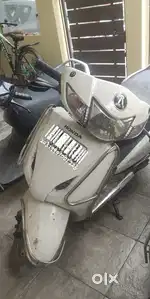 Honda Activa white colour 2014 model frist  owner