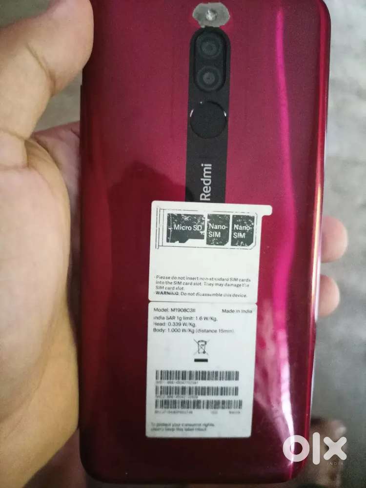 Redmi 8 very good condition 64gb 4gb Ram