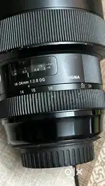 Sigma lens 14 x 24 f2.8