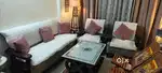 Pure sangwan 5 seater sofa with centre table