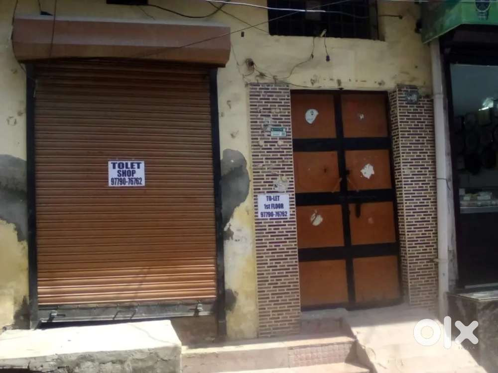 Ground floor 1 room set, kitchen,washroom,and shop with feeting at g-7