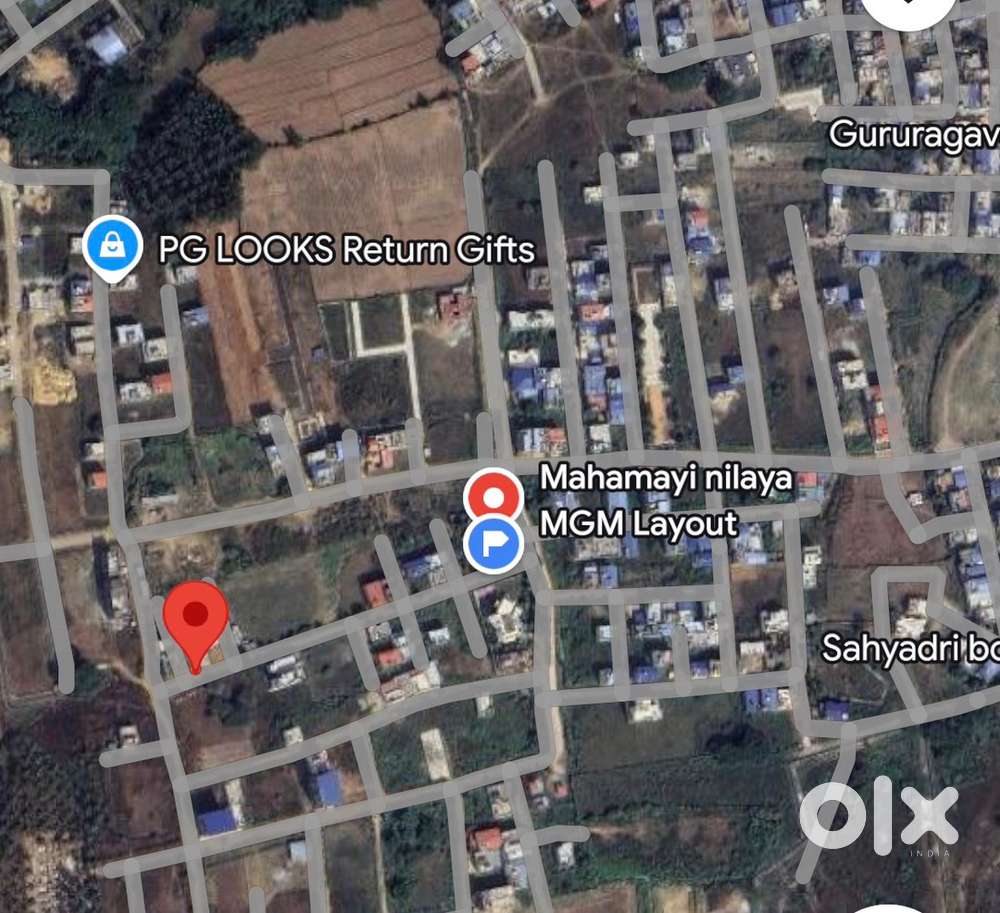 50X40 west facing corner Luxury site for sale in MGM layout Vidyanagar