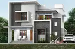 1500Sqft villa/5.5 cent/3 bhk/ 55 lakh/ Athani    Thrissur