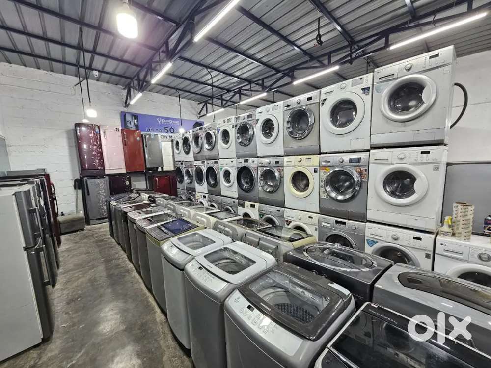 Weekend sale @ Best price combo available !!Washing machine and fridge