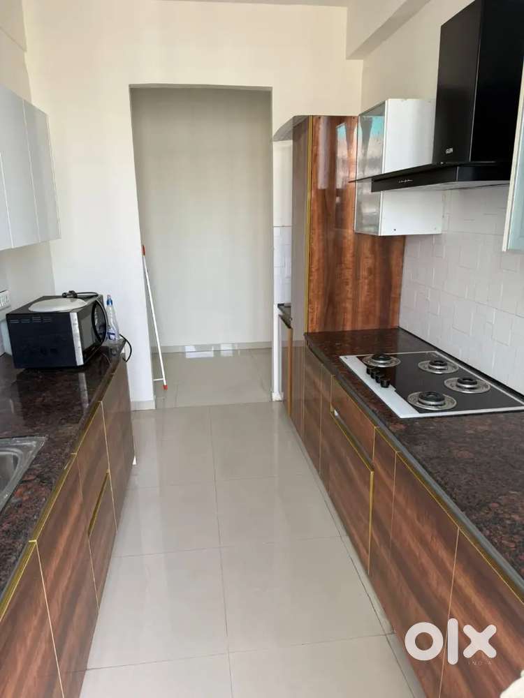 3 BHK fully furnished flat Owner free independent