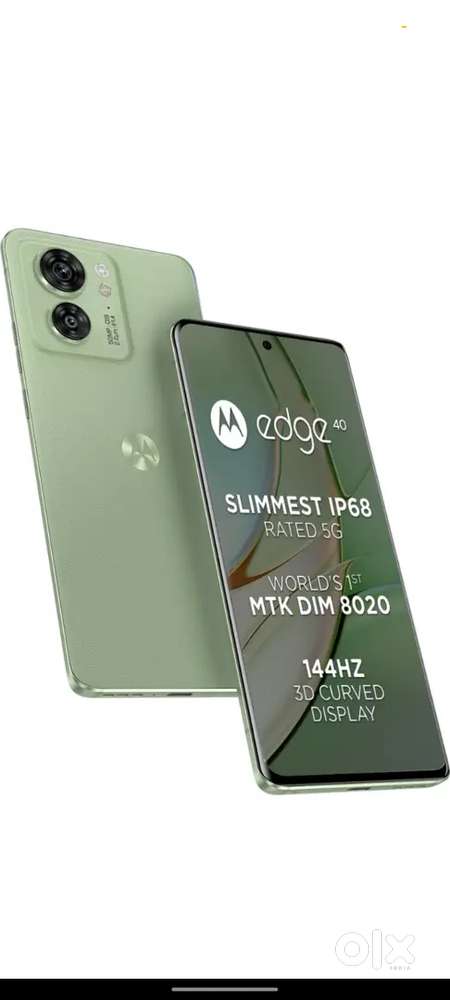 Moto edge 40 excellent condition with all accessories.