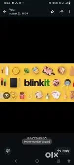 Hiring for noida blinkit delivery boy job