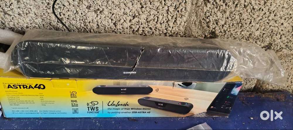 Zeb-astra 40 bluetooth speaker