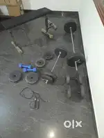 20-50 Kg Home Gym Set with One Plain + One Curl and One Pair Dumbbell