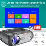 LIVE DEMO 3800 LM T8A YOUTUBE SMART FULL HD VIDEO PROJECTOR HDMI USB