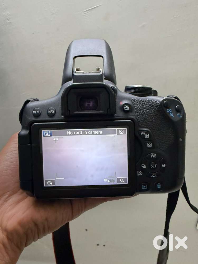 Canon 750d with 18-55 lenc
