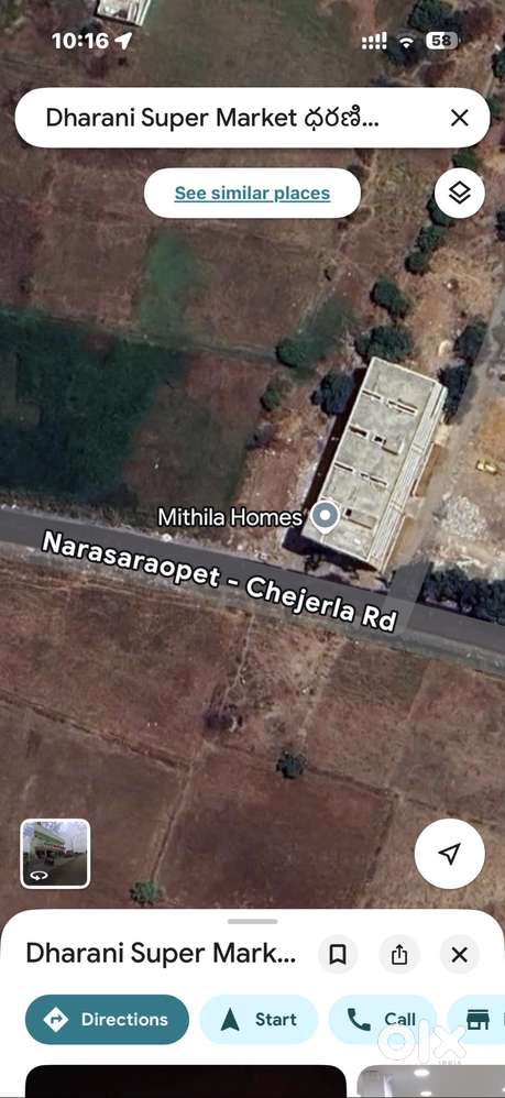 75 square yards located beside Mithila homes apartment