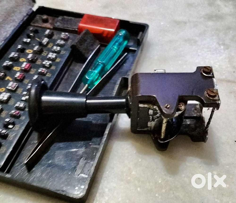 Hand Coder for Date, Batch No., Weight printing