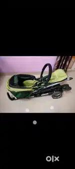 Peg Pèrego Stroller+ horse ride-on rocker(Rs500)