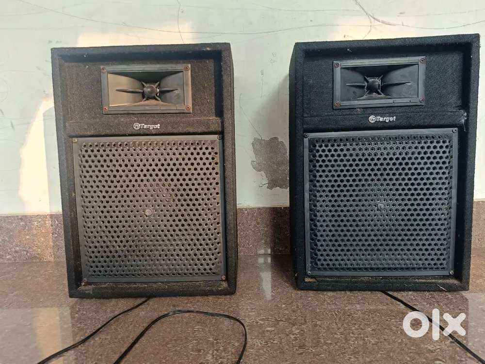 Two 8 inch speaker