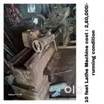 Sale of 2 different length Lathe machine & Drill machine