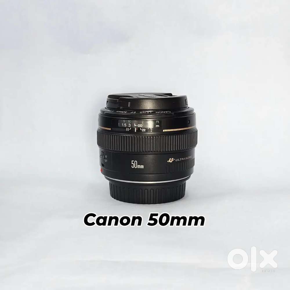 Canon EF 50mm f/1.4 USM Lens – Fast Standard Prime Lens for Sharpness.