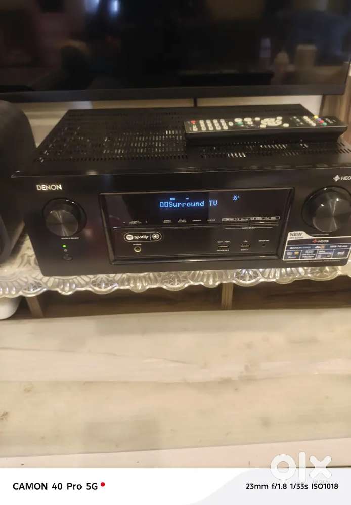 AVR denon model x2400h Atmos usb bluetooth