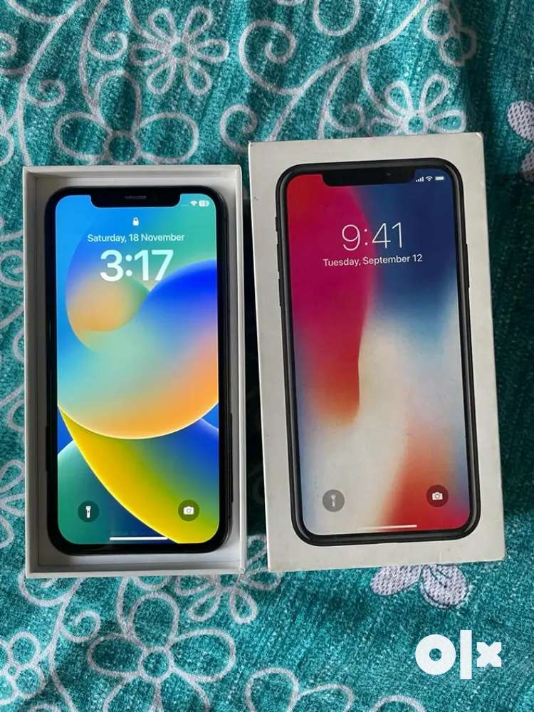 Iphone X 64gb with box very good condition