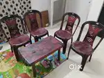 Plastic Chair table set