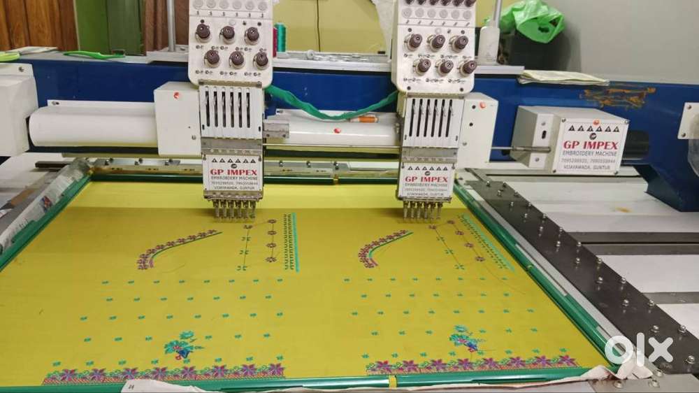 Computer embroidery machine