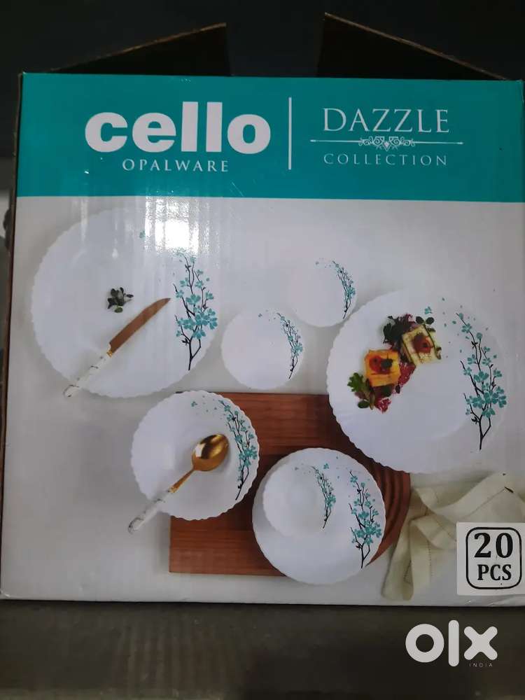 Cello dinner set .20 pcs