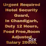 Chandigarh 5 Star Hotel Security Guard Job