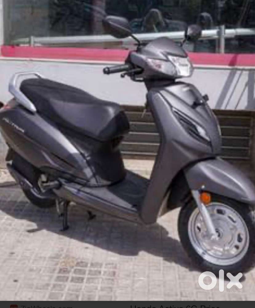 Honda activa disc break black colour