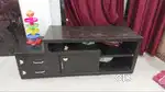 TV unit sesum wood, 5 ft long