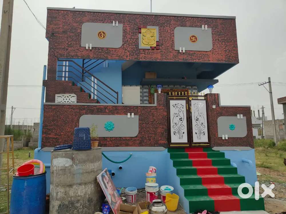 Newly constructed house,