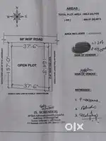 Open flat for sale, parkala main road