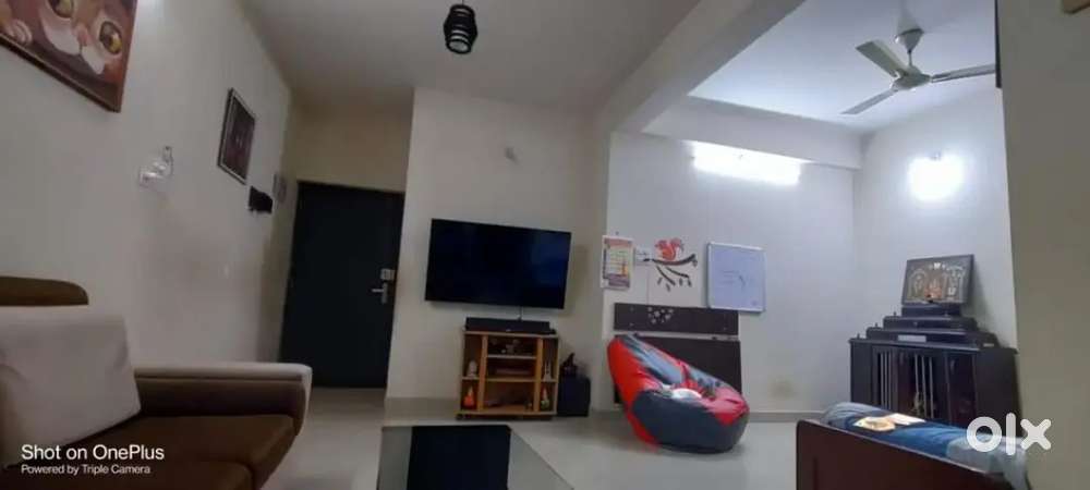 South facing 2 bhk flat with 1 car parking
