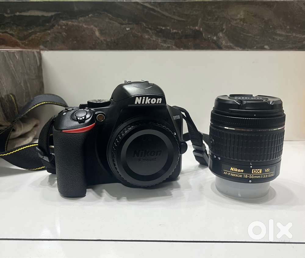 Nikon d3500 (rarely used 3times) with 18-55mm lens