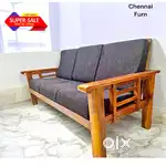 SOFA SET , WOODEN SOFA SALE NEW @ SUPER SALE  HJWER
